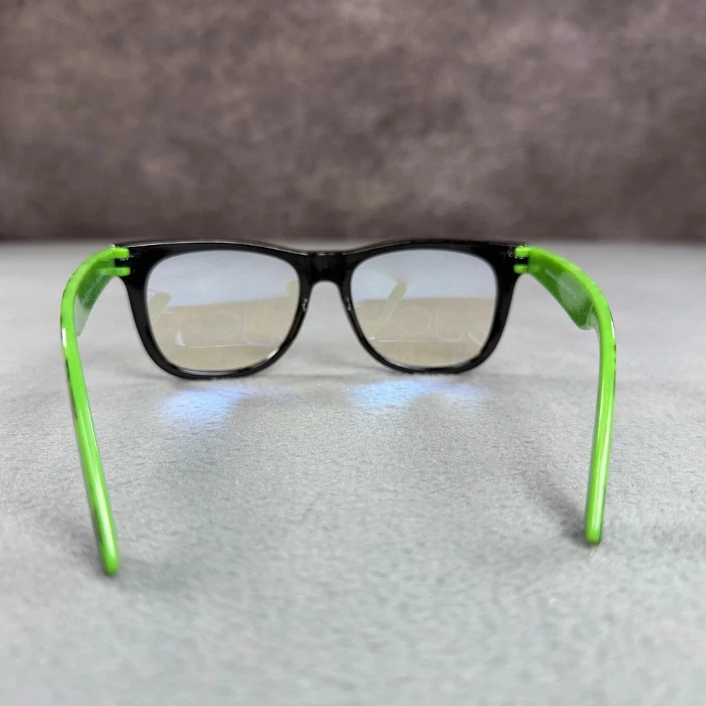 Minecraft Blue Light Blocking Glasses Black Green Pixel Creeper MCBD204 Gaming